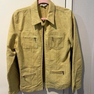 CAbi Mustard Textured Jacket